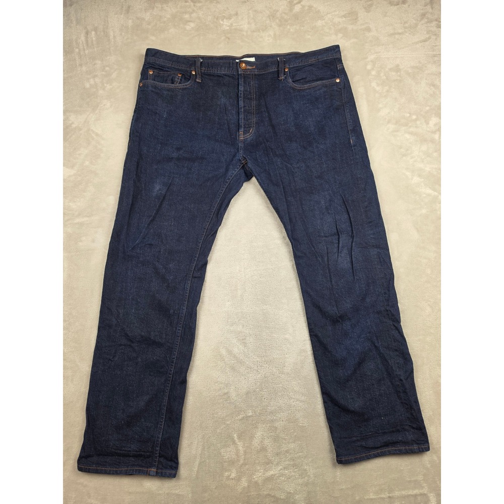 The Unbranded Brand UB222 Tapered Jeans Mens 42x32 Indigo 11oz Stretch Selvedge